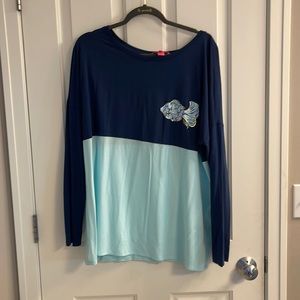 Lilly Pulitzer Finn Top XL
